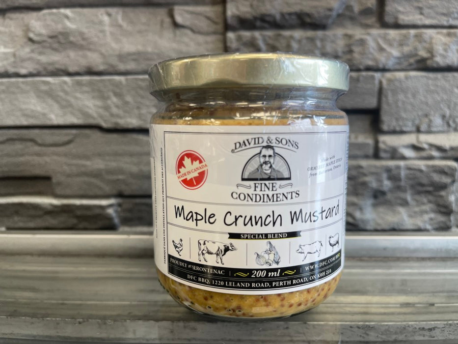 Maple Crunch Mustard